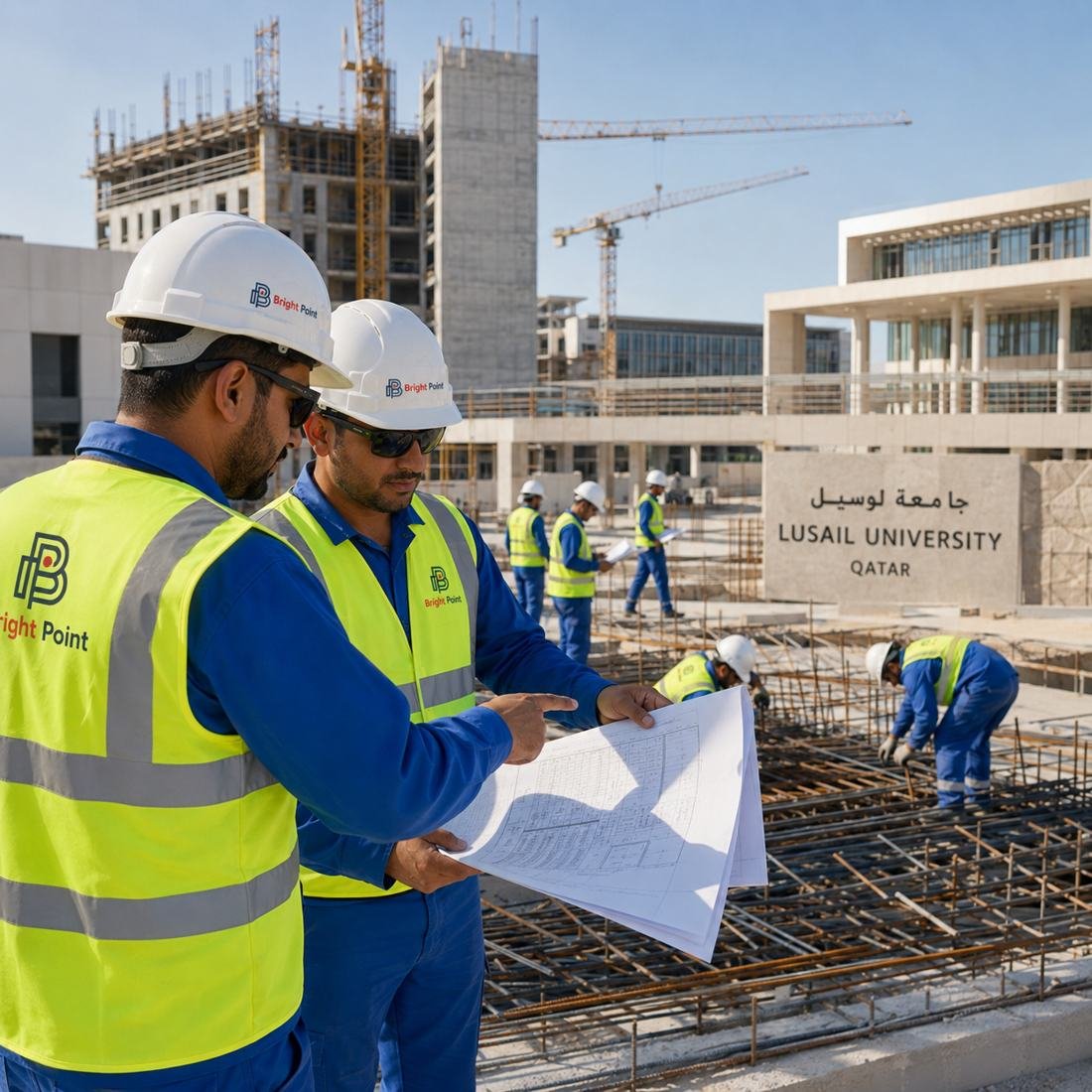 Bright Point management on site
